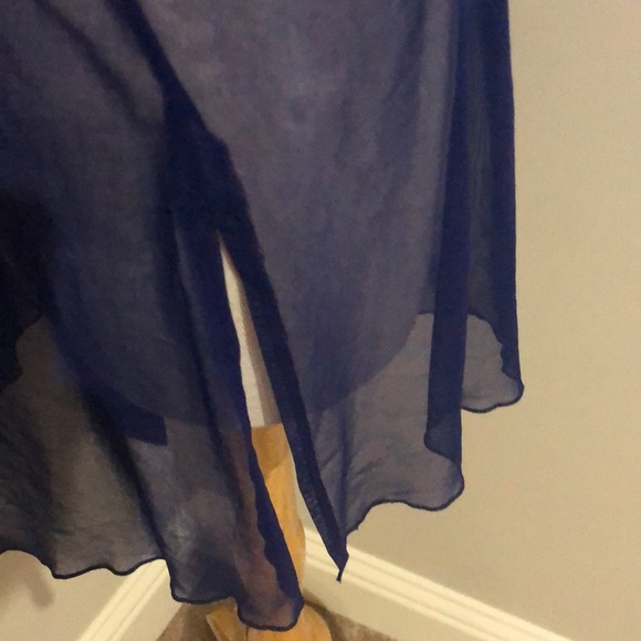 Frederick’s of Hollywood sheer blue robe, size L - Picture 11 of 14